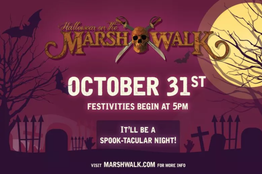Halloween on The MarshWalk